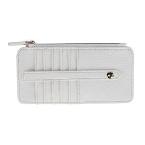 Julia Buxton Women's Vegan Leather Thin Card RFID Organizer Case